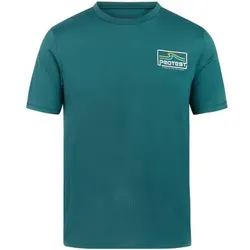 PROTEST Herren T-Shirts/Tanks ku.Arm He/Uni PRTDonald surf t short sleeves, Größe XL in Grün Grün