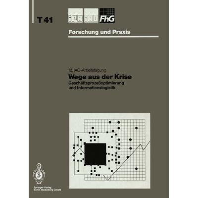 Wege aus der Krise, Taschenbuch von , Springer Berlin, 978-3-540-57586-3
