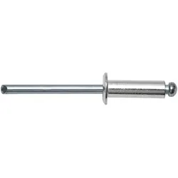 SWG, Nieten, 93751055 Flachrundniete O x L 5 mm 10 Aluminium 500 St.