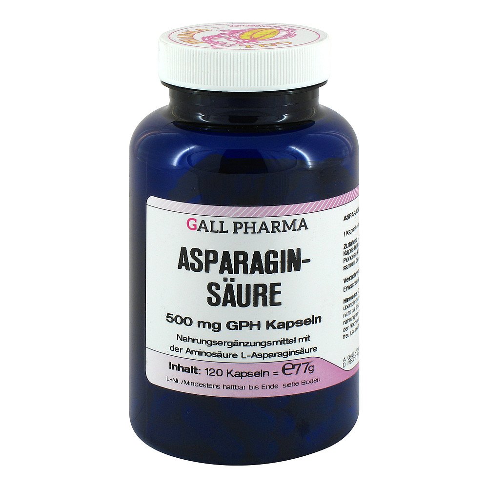 Hecht-Pharma GmbH Asparaginsäure 500 mg Gph Kapseln 00127835