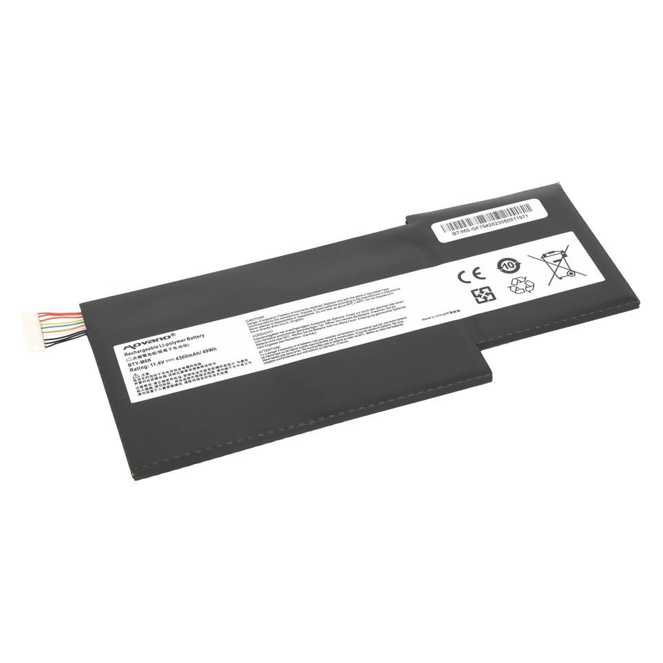 Movano battery for MSI GF63 GF75 (BTY-M6K) (4300 mAh) (OTHER)