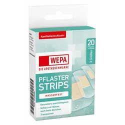 WEPA Pflaster Strips wasserfest 20 St