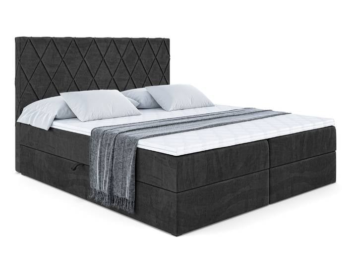 Boxbett LEPARO 200x200 cm Weiß - Soft 17