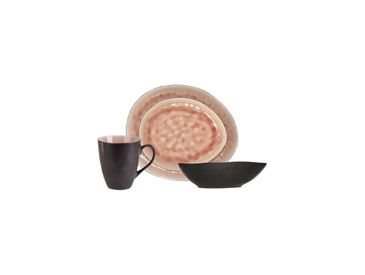 Geschirr-Set „Laguna Old Rose Oval“, 24-teilig Cosy & Trendy