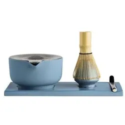 Fellow Matcha-Set Hazy Blue (Blau), Tee Zubehör, Blau