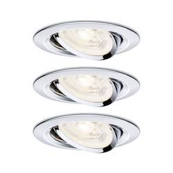 Paulmann 92274 Nova LED-Einbauleuchte LED GU10 4.9 W Chrom