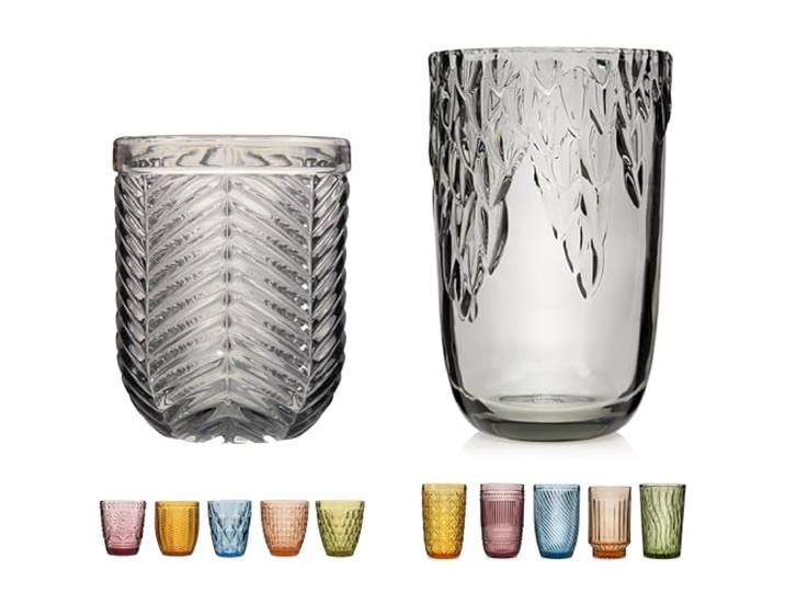Sänger Trinkgläser aus Glas Set 220ml - 370ml 12 teiliges Gläser Set