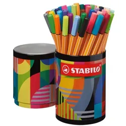 Stabilo 45er-Pack Fineliner »point 88 ARTY« in Metalldose