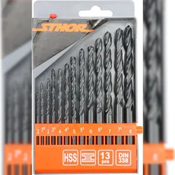 TRIZERATOP HSS Metallbohrer SET 2,0 - 8,0mm, 13 Stück