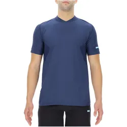 UYN City kurzarm Laufshirt Herren dress blue M