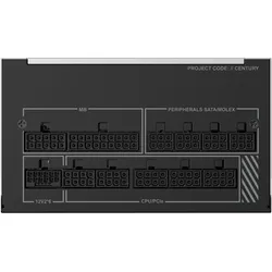 Montech CENTURY II 1050 (null Watt), PC Netzteil, Grau, Silber