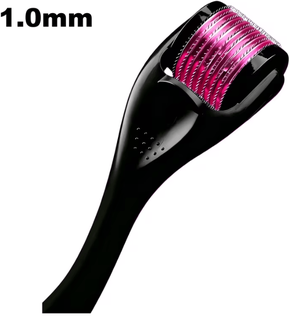 Inspire Curations 540 Titanium Derma Roller 0.25mm Microneedling Roller For Face Scalp And Beard Care 1.0mm