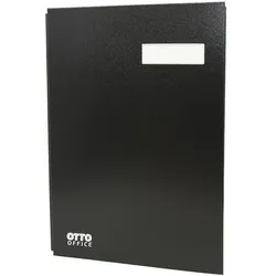 OTTO Office Unterschriftenmappe 20 Fächer schwarz, 24x35 cm