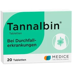 Tannalbin bei Durchfallerkrankungen 20 St Tabletten