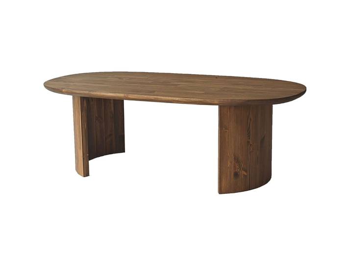 Salontisch Georis Nussbaum 100 Prozent Nussbaum Massivholz B 120 T 60 cm - Material: 100% Nussbaum - Salontisch