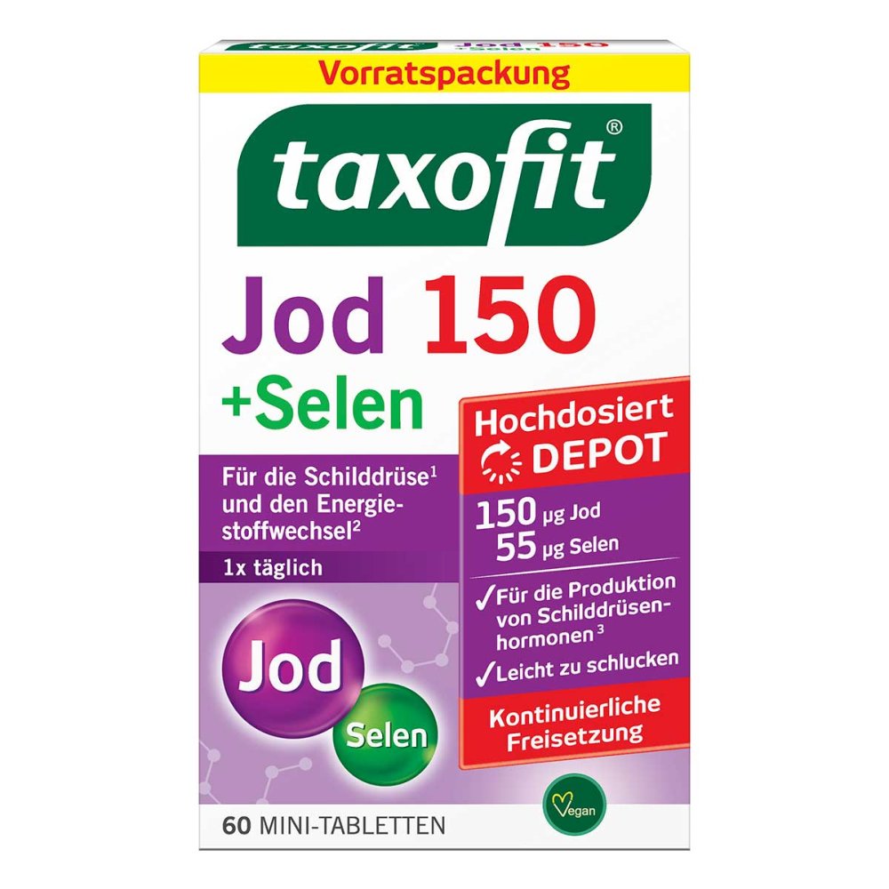 MCM KLOSTERFRAU Vertr. GmbH Taxofit Jod 150+Selen Tabletten 18405855