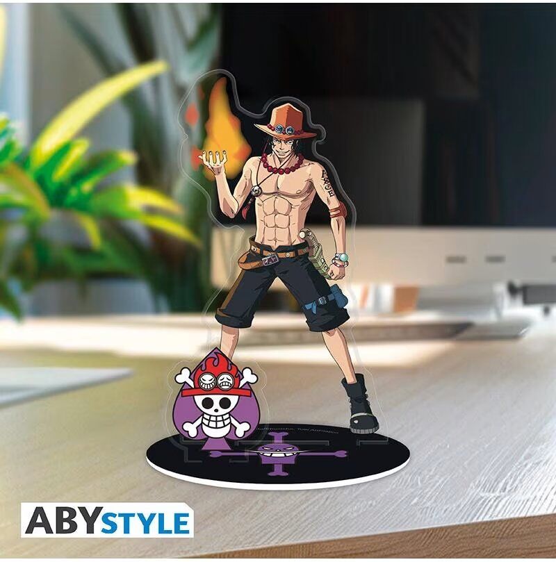 Abystyle Figura Acrílica One Piece Portgas D Ace Talla Única Unisex