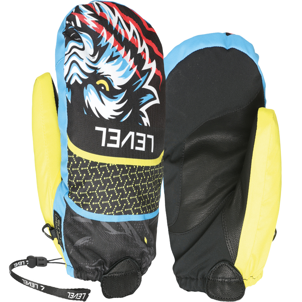 Level Überhandschuh WORLDCUP yellow/blue - L = 9 - 10