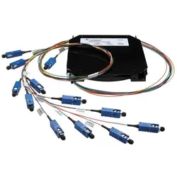 Telegärtner Karl Gärtner LWL Spleiss-Set 12xLC 50/125 OM4 TN-SS-12LC-50-OM4 (2 m), Netzwerkkabel