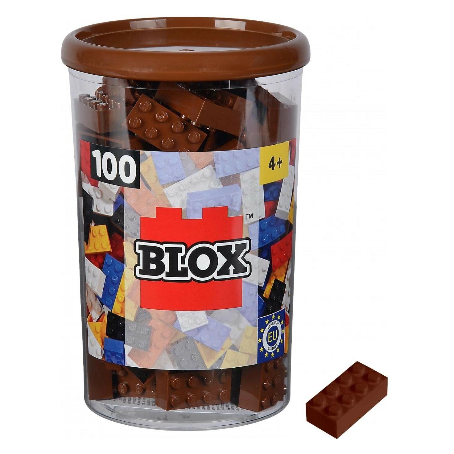 Androni Blox 100 braune 8er Steine in Dose (104114543)