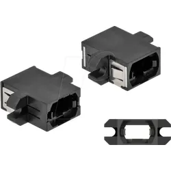DELOCK 87932 - LWL Kupplung MPO / MPO, schwarz