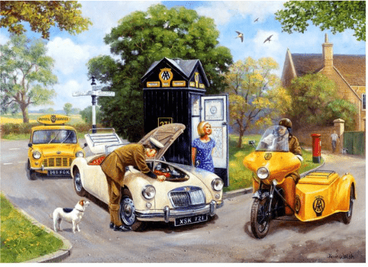 Kidicraft Nostalgia Collection To the Rescue 1000 Piece Jigsaw Puzzle for Adults