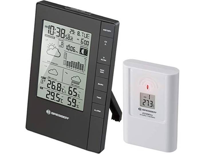 Bresser Tendence FSX weerstation draadloos met buitensensor, 3 dagen