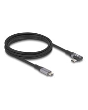 Delock USB 20 Gbps Kabel gewinkelt links rechts PD 3.1 Extended Power Range 240 W 2 2 m (81132)