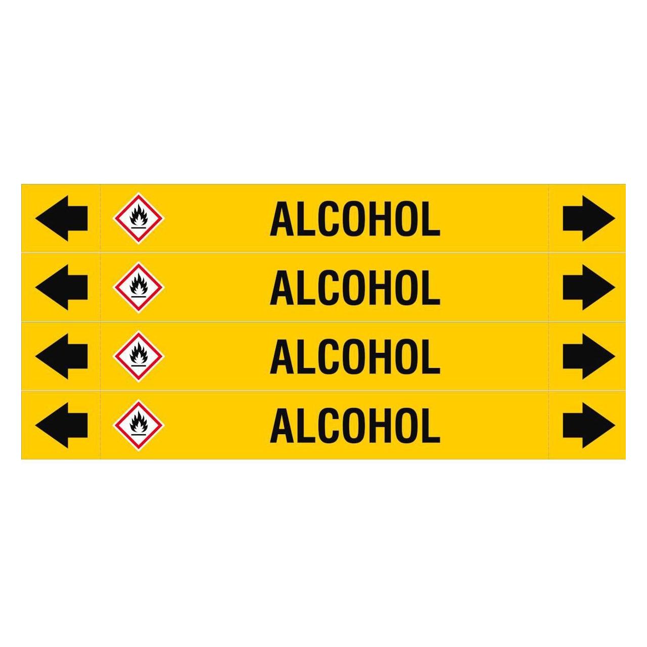 Brady ASME - Rohrmarkierer - Alcohol (ASMEPM-26X230MM-ALCOHOL)
