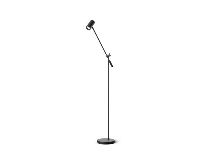 Belid Stehleuchte Tyson, Schwarz, Metall, 136.5 cm, CE, Lampen & Leuchten, Innenbeleuchtung, Stehlampen, Stehlampen