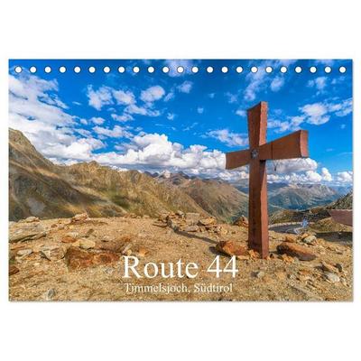 Route 44. Timmelsjoch, Südtirol (Tischkalender 2027 DIN A5 quer), CALVENDO Monatskalender