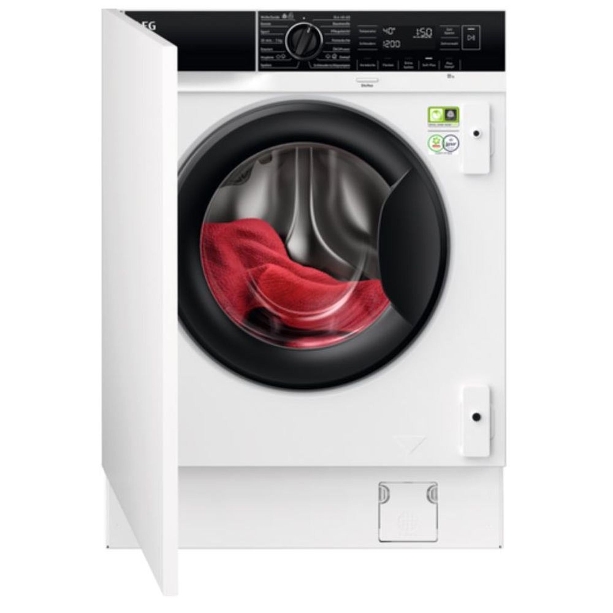 AEG LR8BI7480, Frontlader, 8 kg, B, 68 dB, 1400 RPM, A