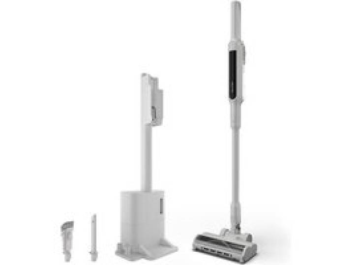 Nilfisk MOVE Aspirateur Balai Sans Fil + Station d’Accueil – Aspirateur 2-en-1 Léger Autonomie ~30 min - Gris