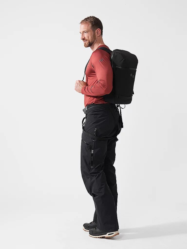PINQPONQ Rucksack Kontor Solid 16L schwarz B