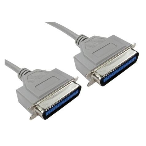 RS PRO Parallel-Kabel, 3m, Grau (3 m, Parallel (Drucker)) (1828819)