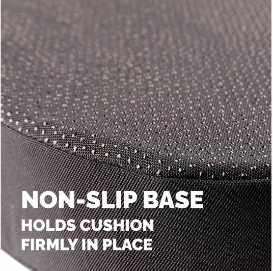 Fellowes Breyta Comfort Seat Cushion with Cover - Black