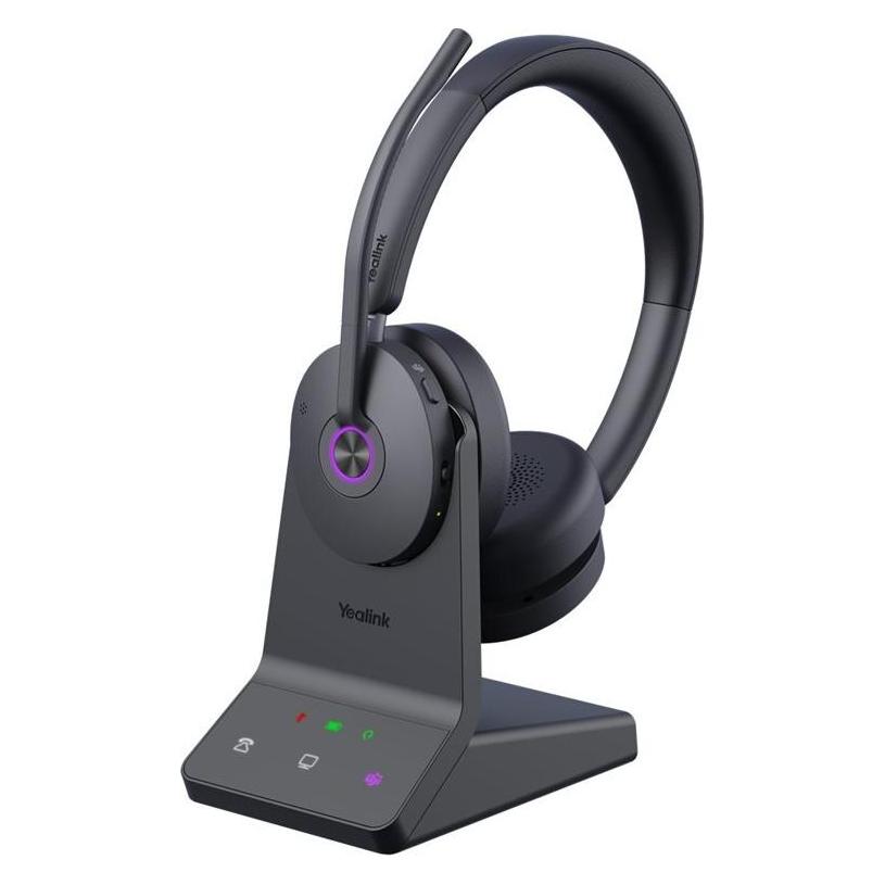 Yealink WH68 ANC UC incl. base (Kabelgebunden, Kabellos, USB-C, Microsoft Teams, Zoom) (WH68 UC)
