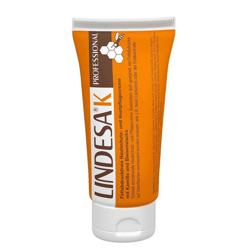 Lindesa K Professional Hautschutz- u.Pflegecr.Tube 100 ml Creme