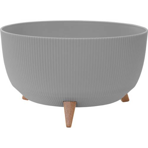 Siena Garden OSLO STRIPE LA967-27Pflanzgefäß Polypropylen Grau