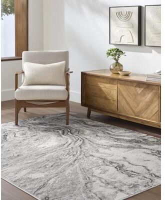 Livabliss Amman Mid-Century Modern Area Rug