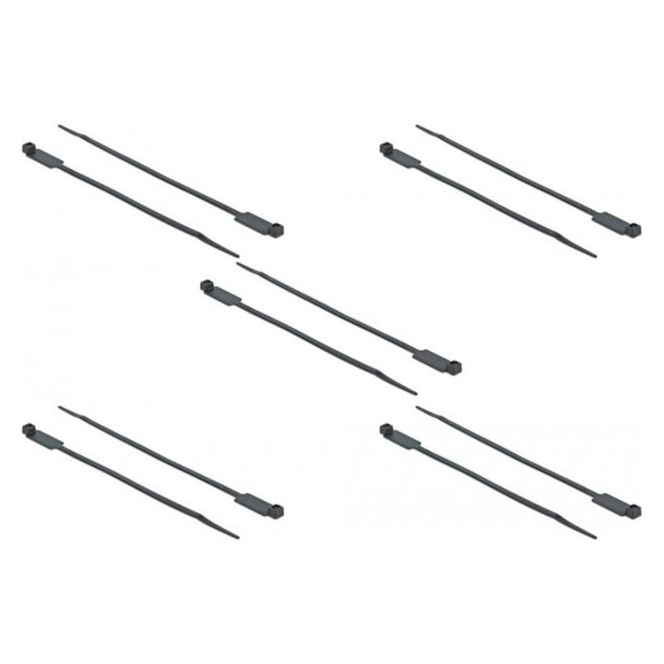 Delock Cable Tie with Label Tap (270 mm, 10 Stk.) (18961)