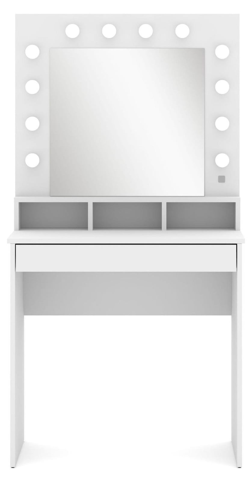 Homlando toiletrolhouder Broadway 80, wit, mat