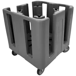 Cambro Kompakte verstellbare Geschirrwagen Schwarz