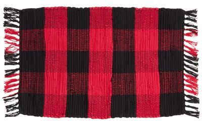 Saro Lifestyle Chindi Buffalo Plaid Placemats (Set of 4)