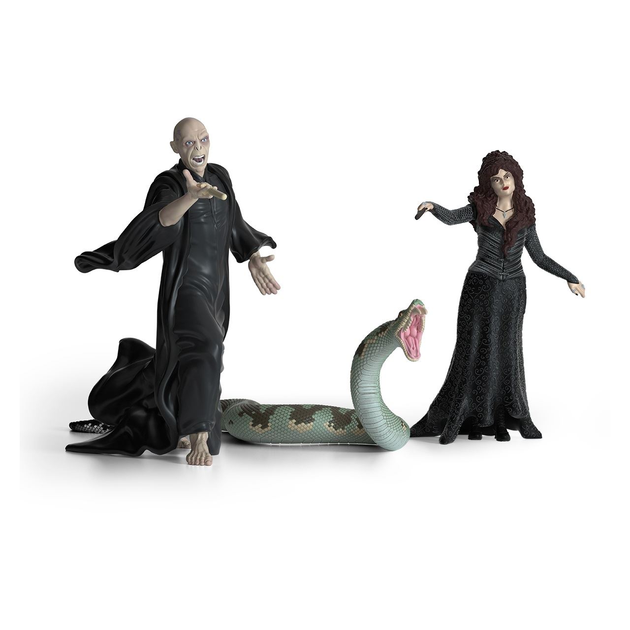 Schleich Wizarding World Lord Harry Potter - Voldemort mit Nagini & Bellatrix