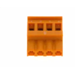 Anschlussklemme 4-polig U ocker - 8718585554