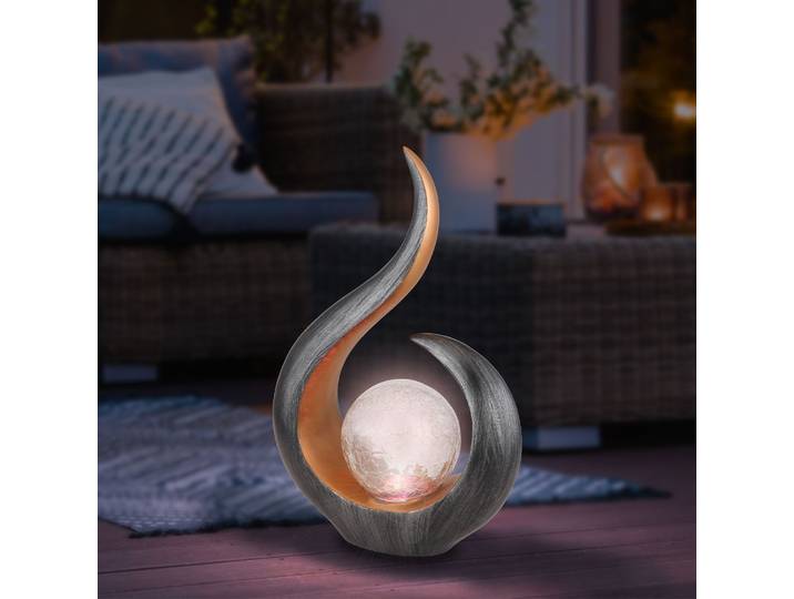 Solarleuchte Garten Flamme Bunt Solarlampe Außen Außenleuchte Solar 36530