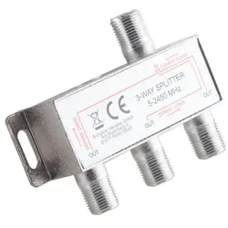 F-Serie, Stammverteiler 3-fach, 5-2400 MHz DC 85dB
