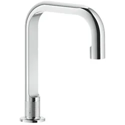Gessi Inciso-, Berührungsloser, elektronisch gesteuerter Waschtisch-Auslauf, integrierter Sensor am Perlator, Ausladung 164mm, 58023031, Farbe: Chrom