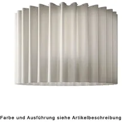 Axolight Deckenleuchte PL SKIRT 100, E27, IP20, hellgrau AXO-PLSKR100E27XXGR